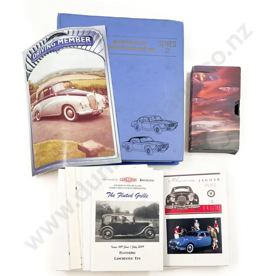 Jaguar Daimler Manual and The Fluted Grille Magazines DVD