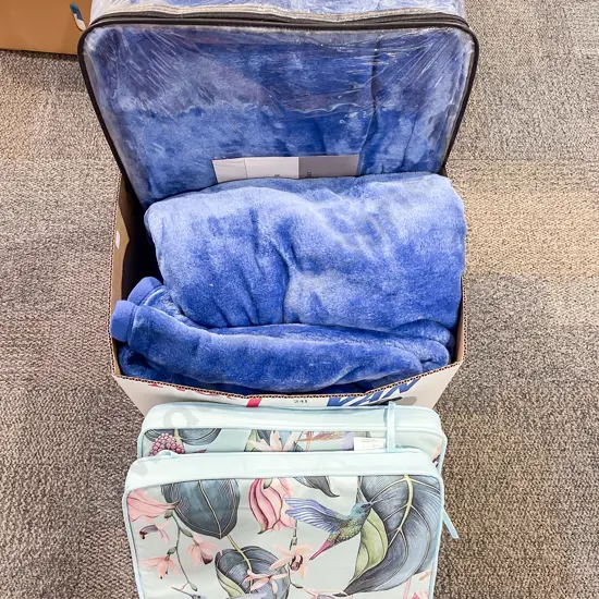 Maison D'Or Acrylic Mink Blanket & Other Example etc