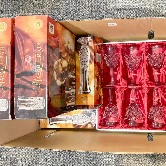 Quantity of Assorted Boxed Crystal