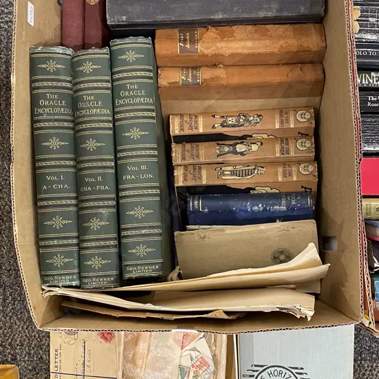 Box of Assorted Vintage Books