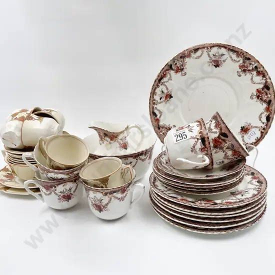 Two Part Fancy China Teasets etc