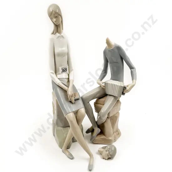 Two Lladro Figures - One A/F