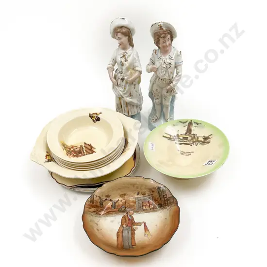 Small Quantity of Assorted China incl RD and Carltonware