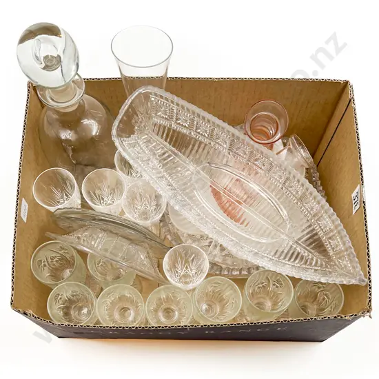 Small Quantity of Assorted Glassware etc