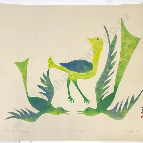 Kenjuak - "Birds of Fancy" Ltd Ed (Unframed)