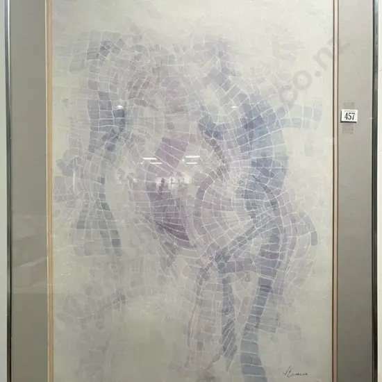 J. Briscoe - "Dancers" - Watercolour