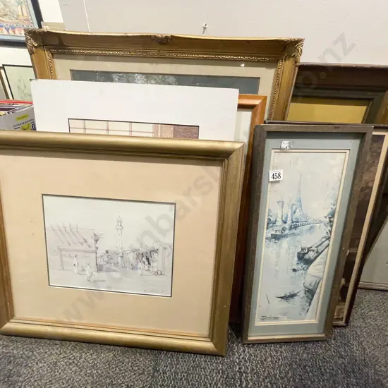 Eight Assorted Prints