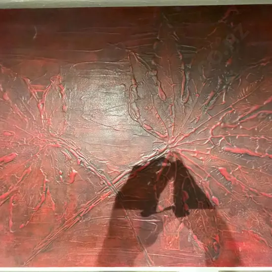 Jill Jenkins -Textured Oil Abstract Still Life on Canvas