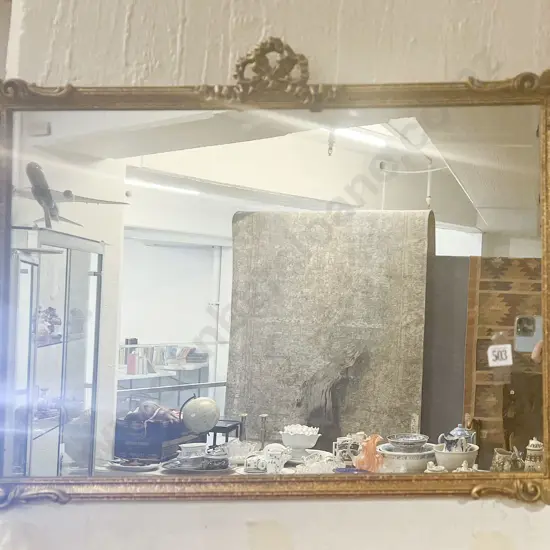 Gilt Framed Wall Mirror