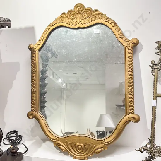 Gilt Painted Wall Mirror