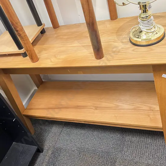 Modern Two Tier Console Table