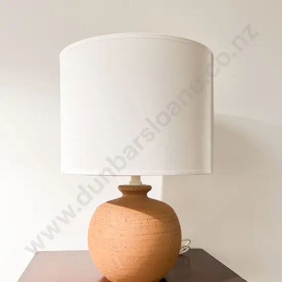 Terracotta Vase Form Table Lamp