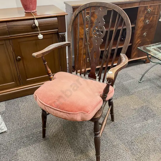 Wheelback Windsor Open Elbow Chair