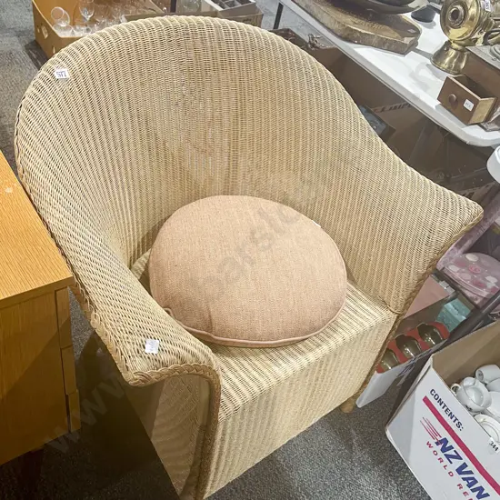 Lloyd Loom Rattan Single Chair