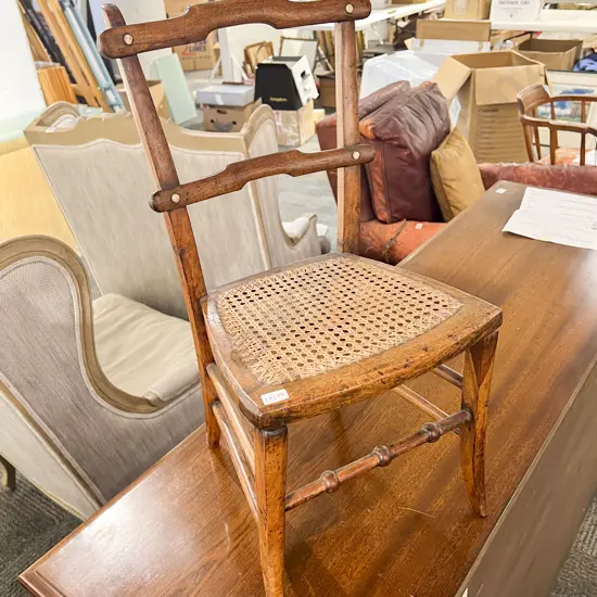 Late Vict Wycombe Seated Childs Chair