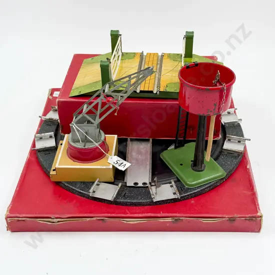 Hornby O Gauge Boxed No2 Turntable Level Crossing Platform Crane and Water Tower