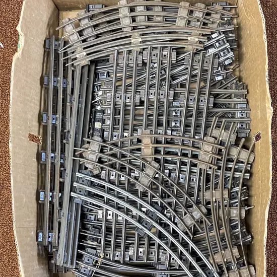 Lionel O Gauge Two Carton Qty's 3-Rail Track and Accessories