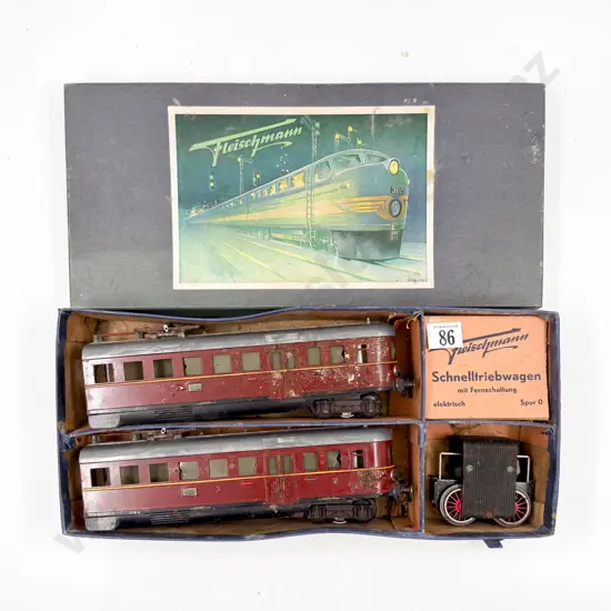 Fleischmann O Gauge Boxed Electric High Speed Motor Coach