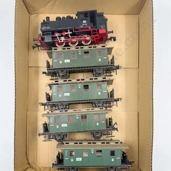 Rivarossi O Scale German DB 80 038 0-6-0 Steam Tank Locomotive