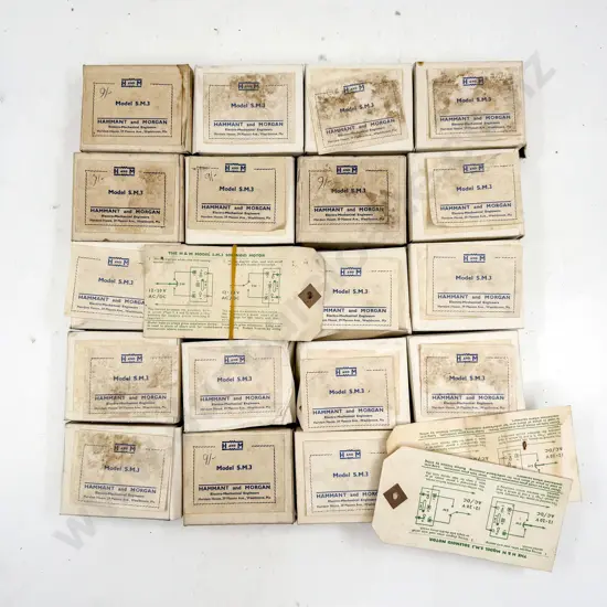 Vintage Hammant & Morgan S.M.3. Twin Coil Switch Turnout Machine x 20
