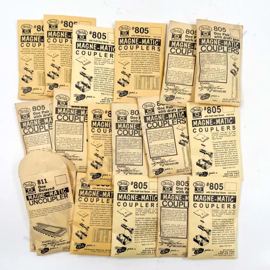 Kadee O Gauge 805 Magne-Matic Couplers x14 packets