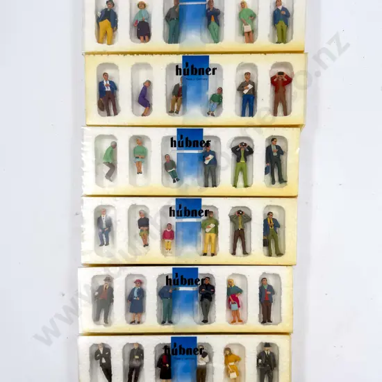 Hubner 1:32 Scale Railway Figures 6 packs of six figures