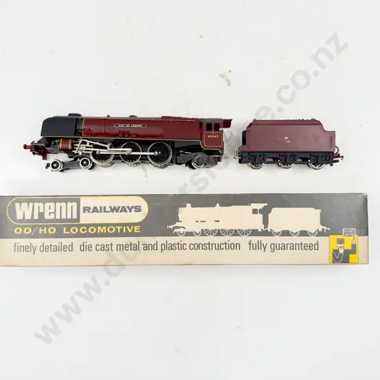 Wrenn HO Gauge W2226 4-6-2 City of London BR Locomotive and Tender