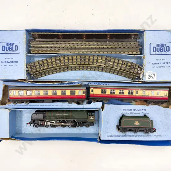 Hornby Dublo HO Gauge Part Boxed EDP12 Passenger Train Set