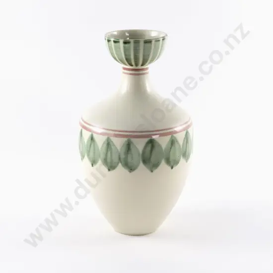 Crown Lynn Frank Carpay Handwerk Vase