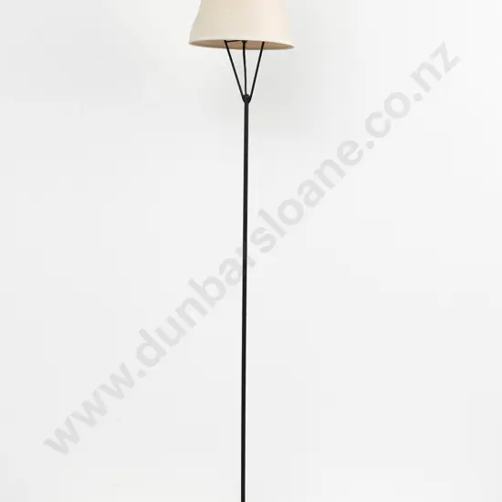 Mid Century Wrought Metal Lamp