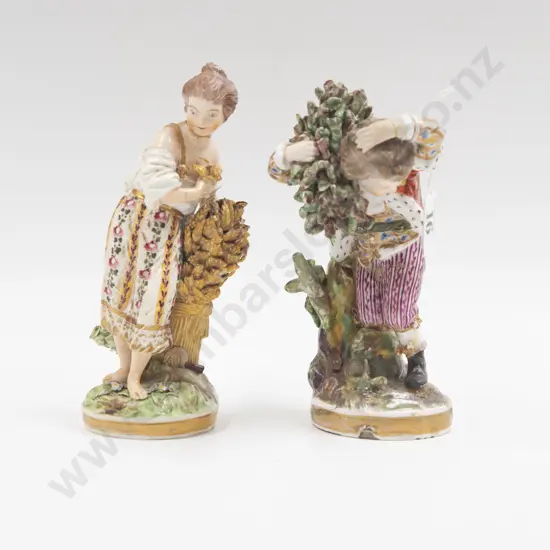 Two Late C18th Early C19th English Figures (faults)