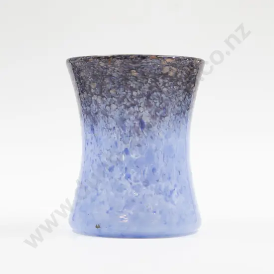 Scottish Vasart Squat Glass Vase