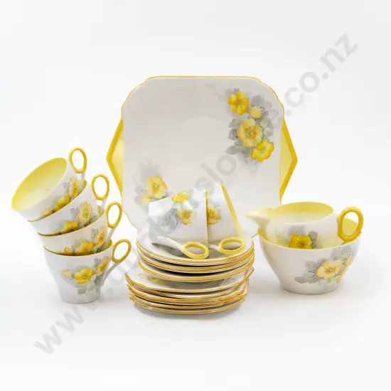 Shelley 21 Piece Teaset