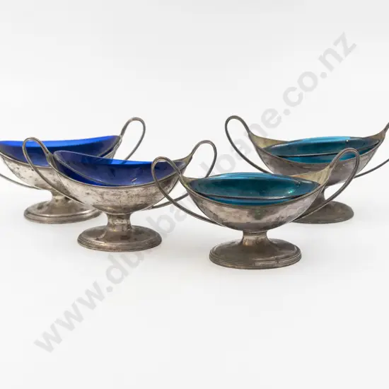Set Of 4 Geo III S/S Salts