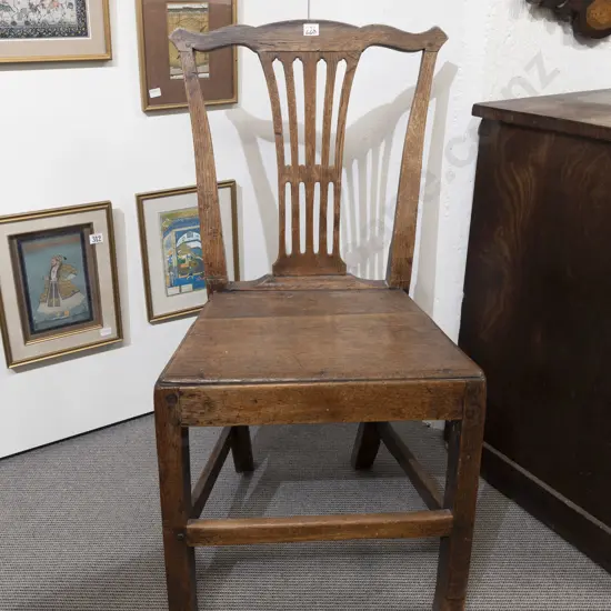 Geo III Oak Country Made Dining Chair