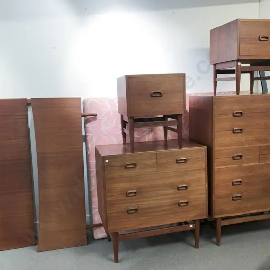 Mid C20th Scandinavian Design Bedroom Suite