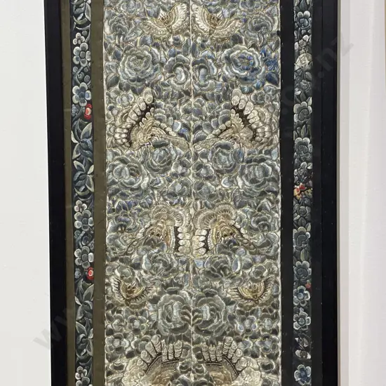 Late C19th Mandarin Coat Panels