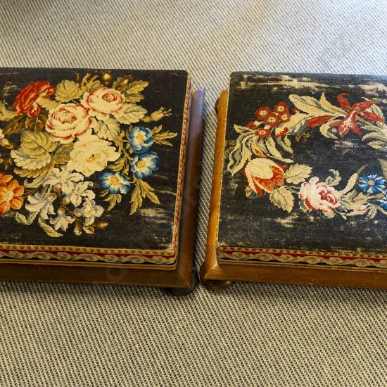 Pair of Victorian Footstools