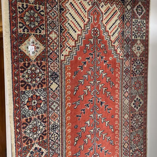 Antique Persian Style Prayer Rug 175 x 100cm