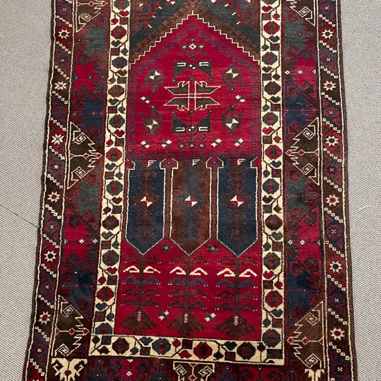 Vintage Persian Rug 193cm x 119cm