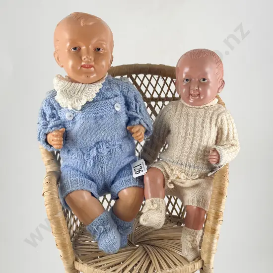 Minerva Buschow & Beck Made in Germany Celluloid Character Doll