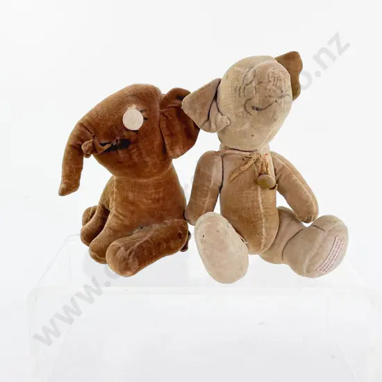 Chad Valley All Cloth Bonzo and Elephant 18cm