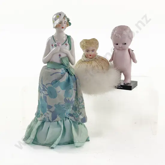 Art Deco China Half Head Doll