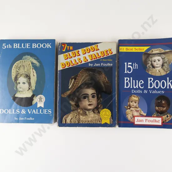 Reference - Three Blue Book Bolls & Values 5th 7th and 15th