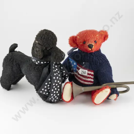 Hand Crafted Red Teddy Bear