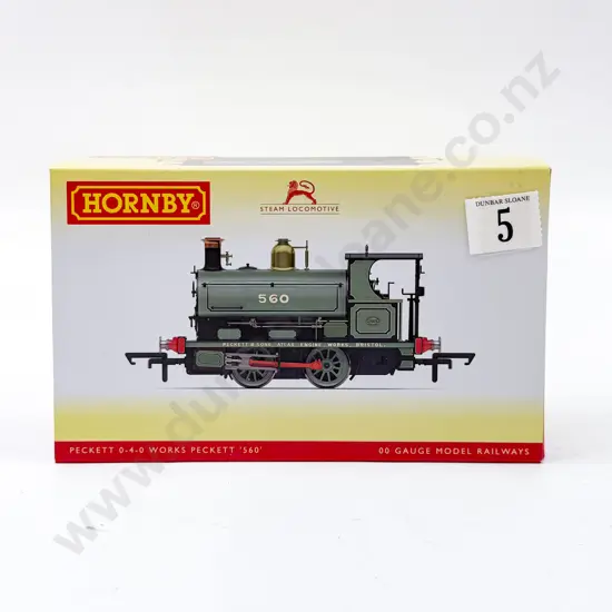 Hornby Boxed R3615 Peckett W4 0-4-4 Works Peckett '560' DCC Ready