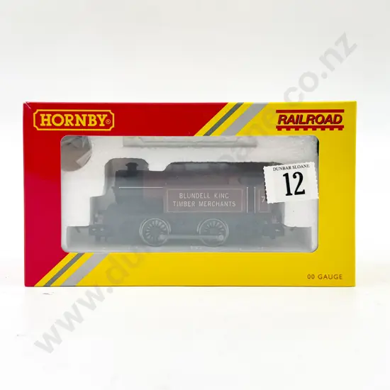 Hornby Boxed R3754 0-4-0 Locomotive 'Blundell King Timber Merchants' No7