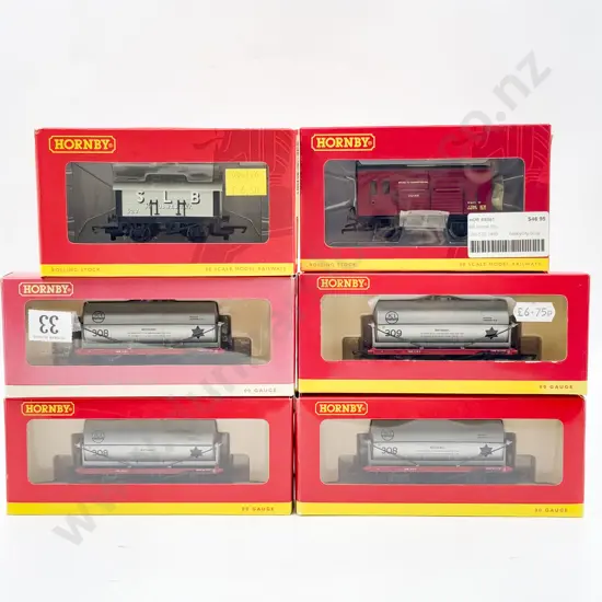 Hornby Boxed Six Various Rolling Stock Wagons