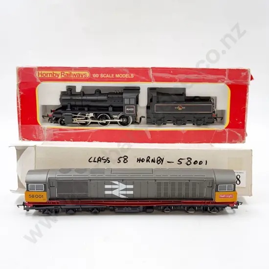 Hornby Railways Unboxed R250 BR Class 58 'Railfreight' and Boxed R857 Loco