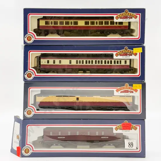 Bachmann 34-651 34-400 34-1350 34-300 Boxed BR Full Brake Composite Parcel Van 1st/3rd